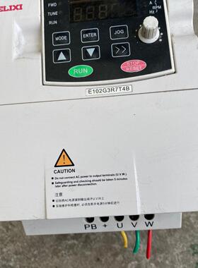 议价E102G3R7T4B德力西变频器3.7千瓦三相调速控制器维修