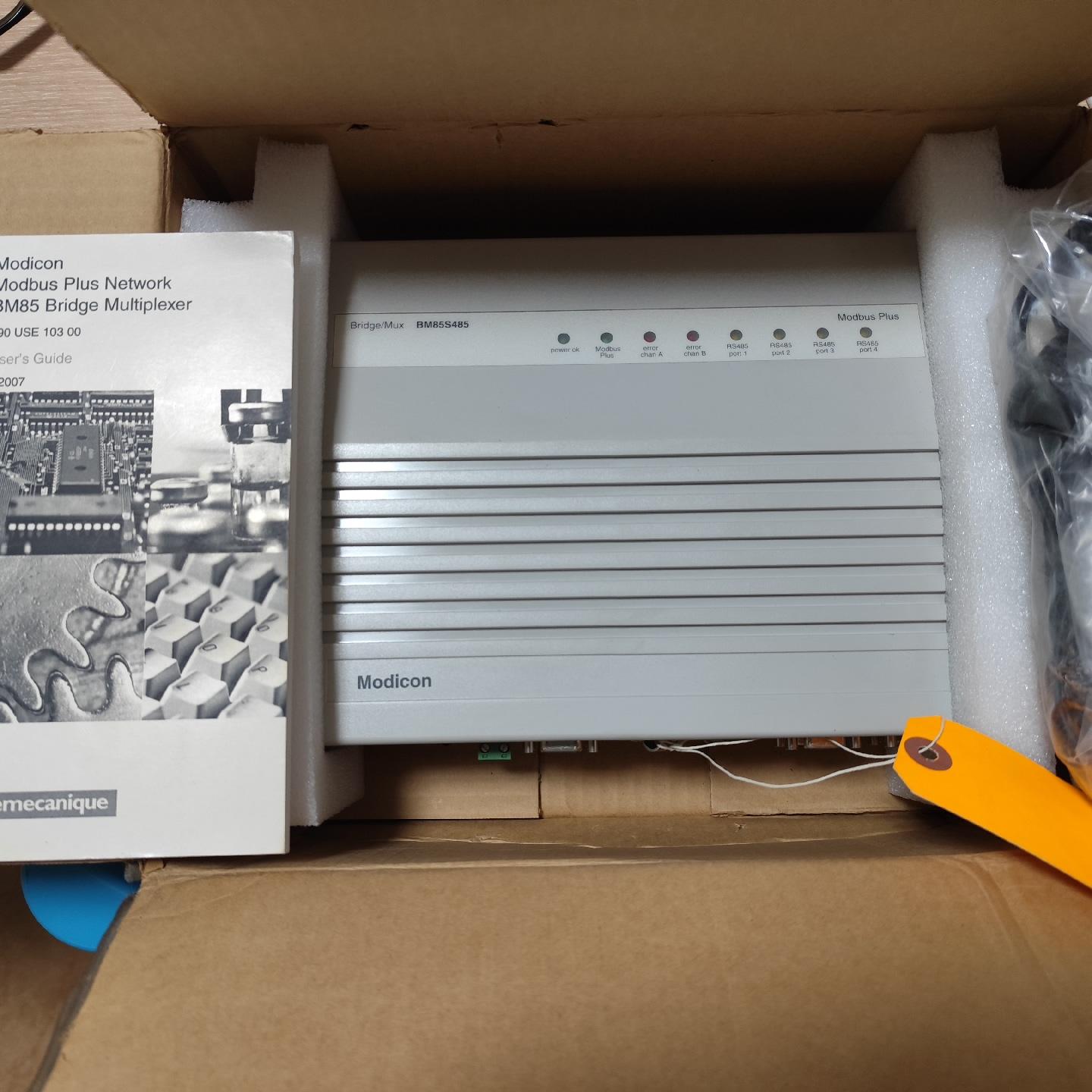 议价BM85S485 网桥 Modbus Plus网络桥接多路复用器维修