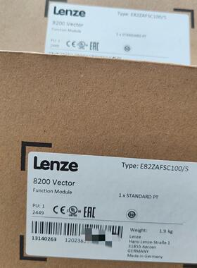 议价E82ZAFSC100/S Lenze伦茨功能模块 工业工控自动化配件维修