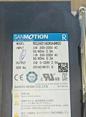 议价RS2A01A0KA4W00 工控自动化交流伺服驱动器维修
