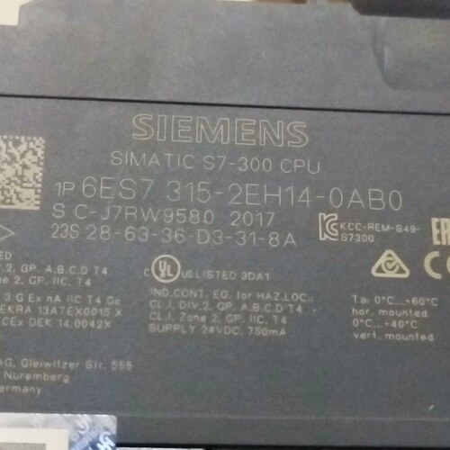 议价6ES7 315-2EH14-0AB0 CPU模块 SIMATIC S7-300 工控模块维修