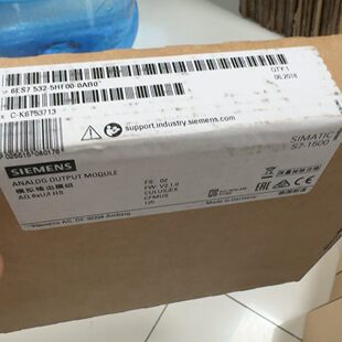 议价6ES7 532-5HF00-0AB0 AQ 8xU/I HS 模拟输工控模块维修