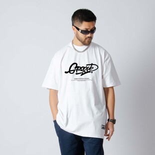 FunkyChoice街舞groove夏日基础logo排版短袖休闲宽松上衣T恤男女