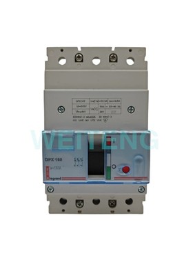 legrand罗格朗 DPX160 空气开关3P三相380V 总闸塑壳断路器 25198