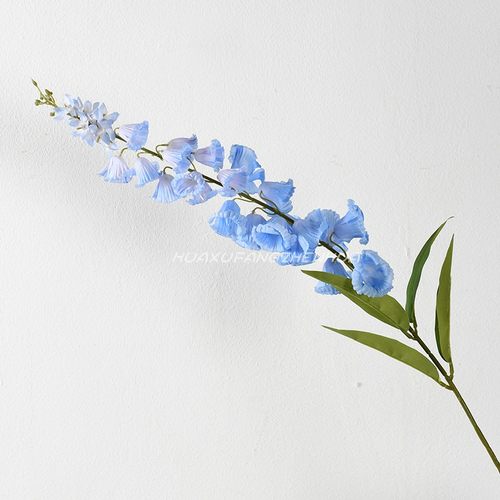 仿真花铃兰高枝法式风铃假花摆设