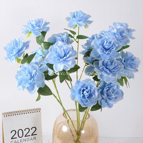 仿真花栀子花假花客厅装饰品摆件