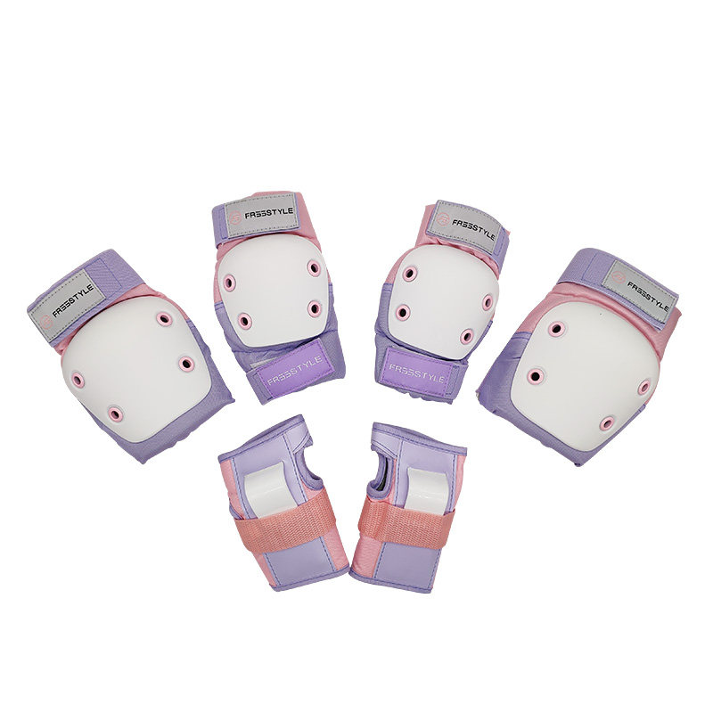 费斯儿童轮滑护具头盔套装溜冰运动护膝专业滑板护具全套男女小孩