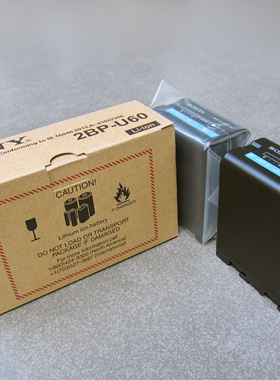 SONY Z200/NX800/Z280/X280/FX6/FS5索尼摄像机BP-U60电池两只
