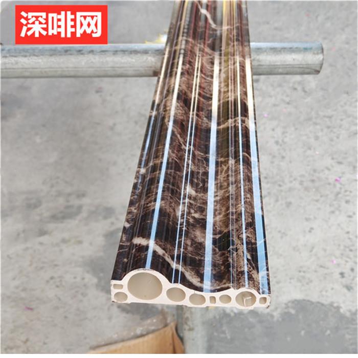 石塑线条灰色电梯门垭口套包边压条彷大理石纹门套窗边背景墙边框