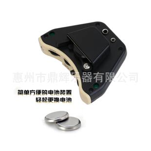 T0-6拾音器古典TWL民谣木吉装他拾音孔音器口轮安免打孔压电拾音