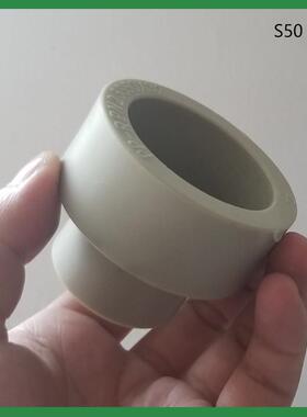 灰色PPR变径直接大小头 异径直接20 25 32 40 50ppr热熔水管直接