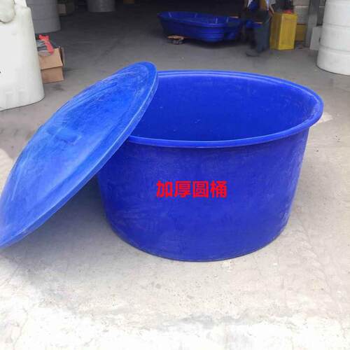 1000升加厚敞口圆桶1500L耐酸碱泡菜牛筋PE桶3吨7000升竹笋腌制桶