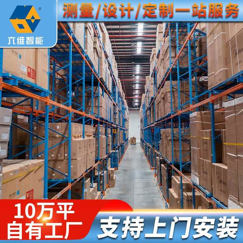 大型立体五金仓库横梁式重型货架超市仓储货架库房托盘式货架