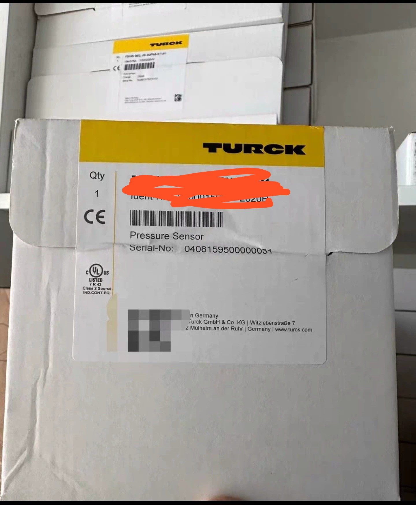 图尔克压力传感器PS510-10V-04-LI2UPN8-H