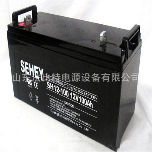 耐普西力铅酸蓄电池SH100-12/12V100Ah应急电源 直流屏EPS