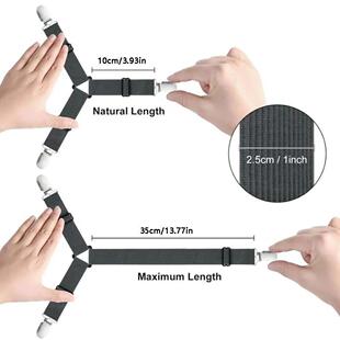 slip Sheet Clip 4PCS Steel Non Stainless Adjustable