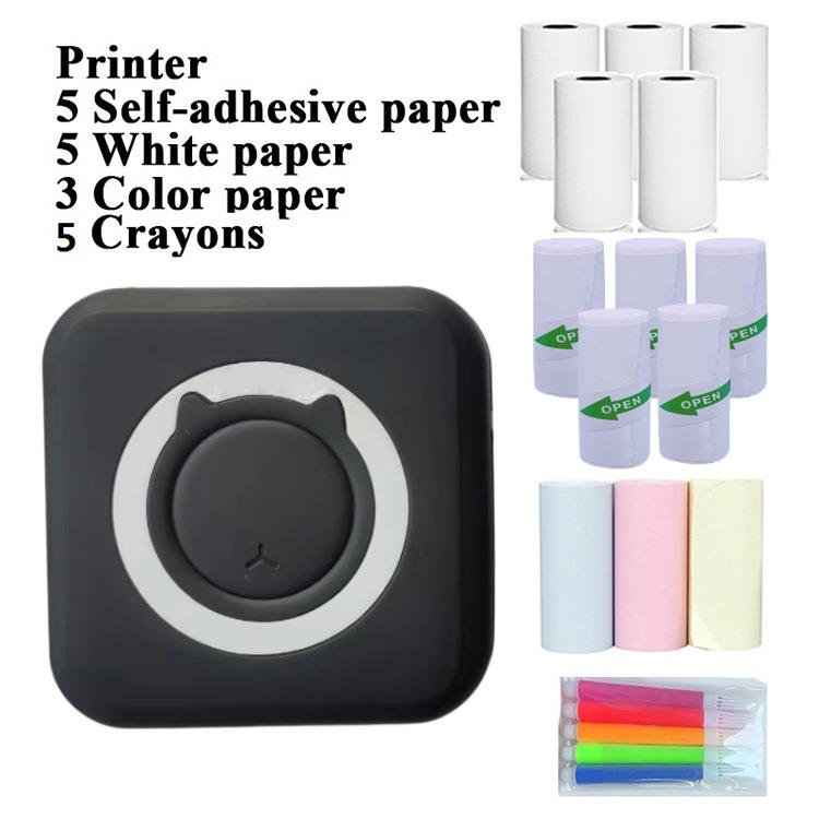 C15标签打印机连蓝牙便携式手持热敏便贴纸签打印小型口袋错题机