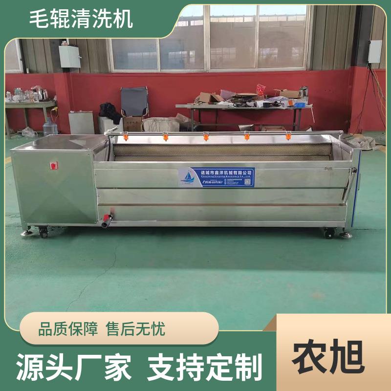 毛辊清洗机 不锈钢土豆清洗去皮机 全自动红薯去皮设备