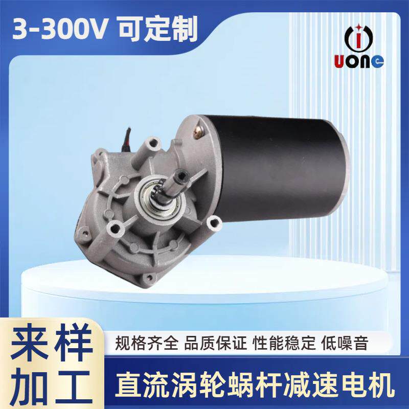 厂家定-制直流蜗轮蜗杆减速电机家用破壁机12v马达价格实惠高扭矩