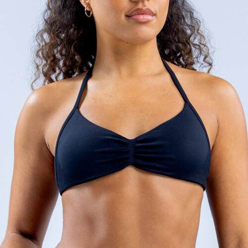 Women ' s Halter Neck Sports Bra , High Elastic Quick - Dry