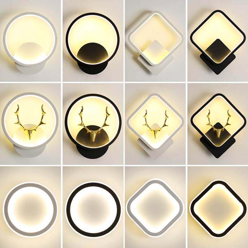 网红壁灯LED床头卧室现代简约创意客厅阳台楼梯过道墙壁北欧灯具