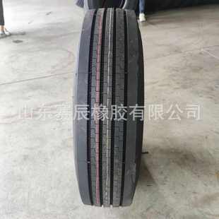 半挂大货车卡车载重钢丝轮胎 12R22.5真空轮胎 四线花纹货车轮胎