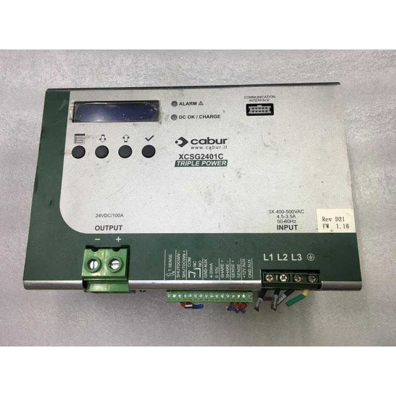 意大利卡博CABUR XCSG2401C 开关电源 24V 100A