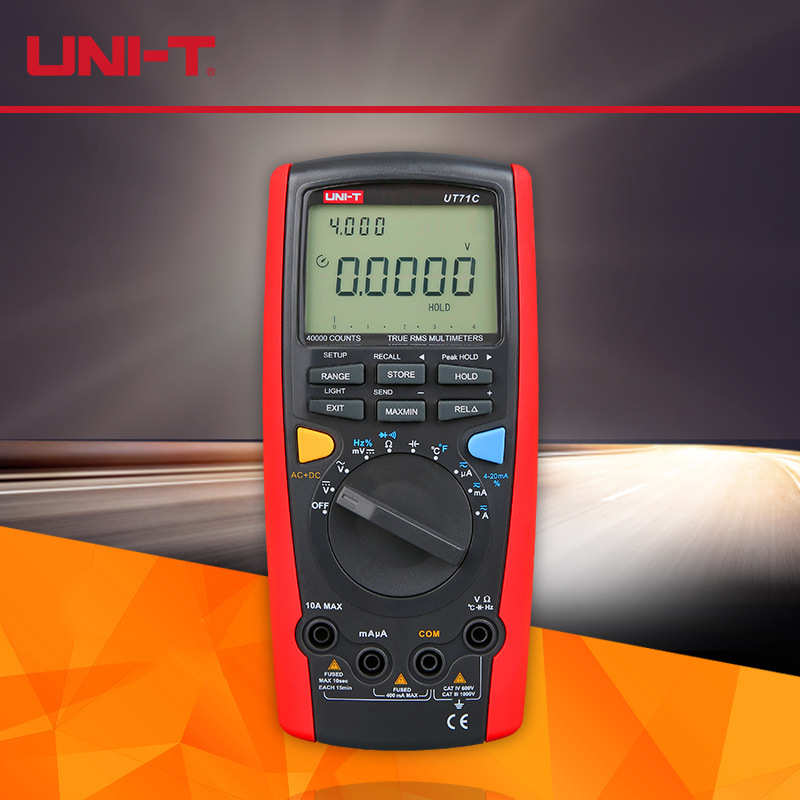 UNI-T优利德UT71C 智能型数字万用表 相对测量多用表
