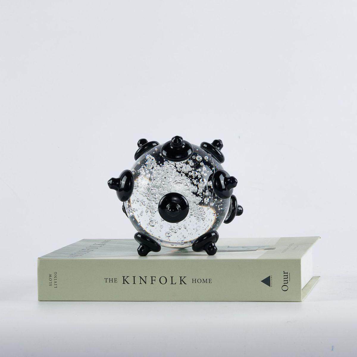 现代水晶简约分子球几何摆件样板房客厅书桌桌面软装工艺饰品,家居饰品,装饰盆,淘宝优惠券,粉丝福利购,淘宝优惠卷