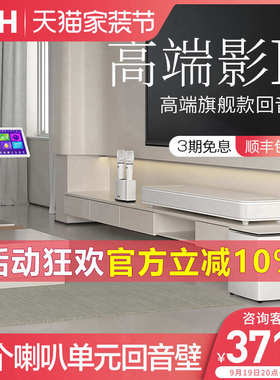 KKH MX12家庭唱歌机回音壁电视音响KTV套装全套点歌一体机触摸屏