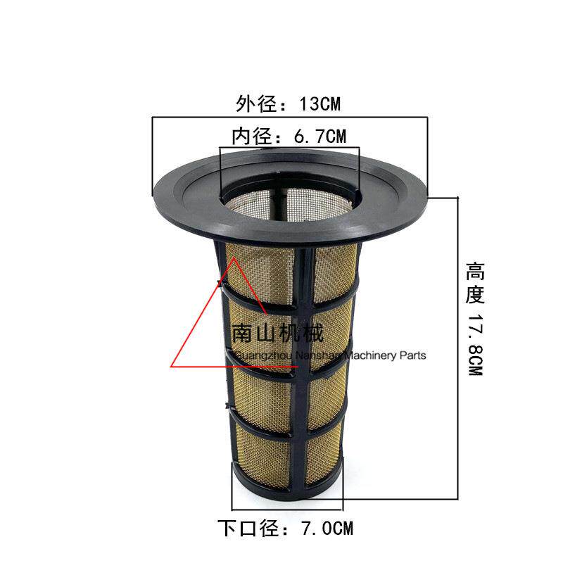 沃尔沃210 240 250 290 360 380 460液压油箱滤网回油过滤网挖机