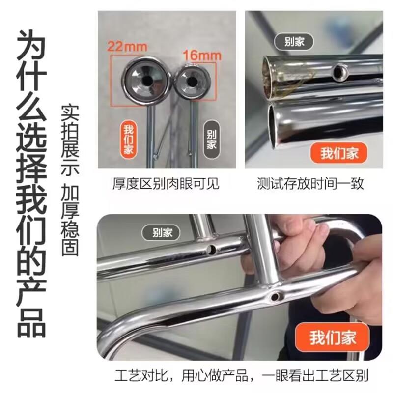 服装示架可移动展网红/拍照挂衣架落地置物窗车女装店橱摆件推货