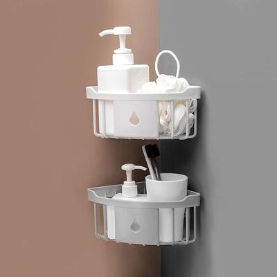 Bathroom and kitchen small-sized no-drilling wall-mounted sh