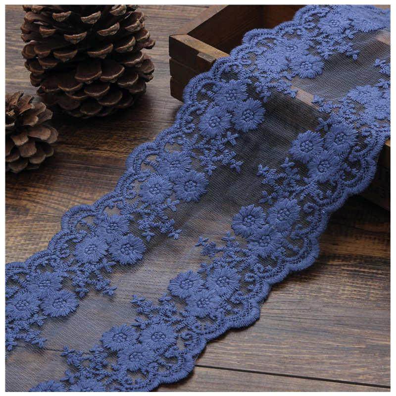 义乌刺绣花边辅料批发 DIY蕾丝工艺品 9色棉线网纱刺绣花边现货,居家布艺,花边,淘宝优惠券,粉丝福利购,淘宝优惠卷