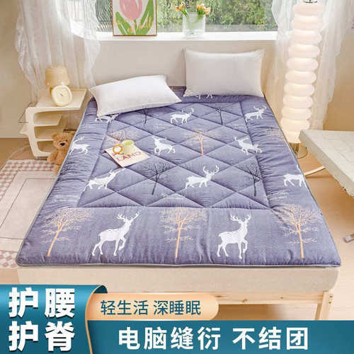 四季通用加厚床垫铺底软垫1.5m-1.8m宿舍出租房床褥子垫被厂批发