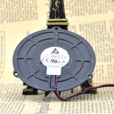 台达7厘米涡轮风机KDB0712HB12V0.20A静音微型净化器可用