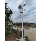 户外太阳能供电系设备统监控立杆道358路监控立柱锌镀喷漆烤漆组