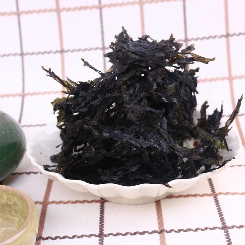 头水紫菜炊皮汤非即食淡无沙碘辅食浙江温岭石塘特产海鲜干货100g
