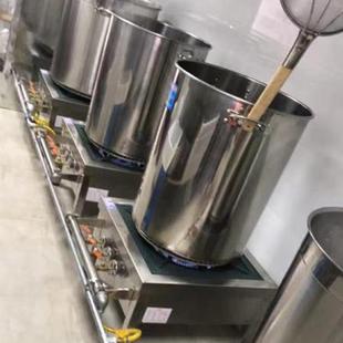 低汤灶商用猛火灶熄火保护瓦斯液化瓦斯卤肉菜专用熬煮粥炉双口瓦