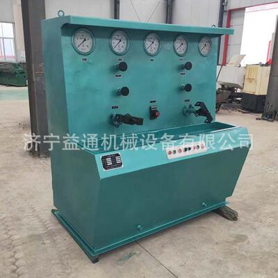 单体液压支柱三用阀试验台煤矿用支柱试验机自动慢速增压功能