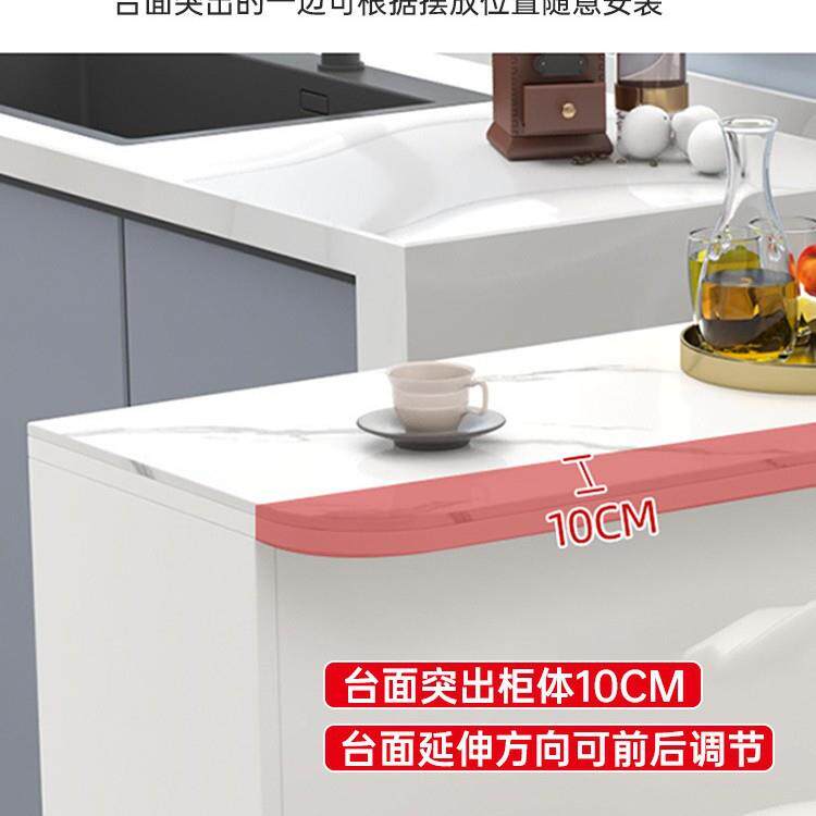 吧台桌家用隔断边柜储客厅板小台一563体柜桌岩子吧餐桌家庭厨房