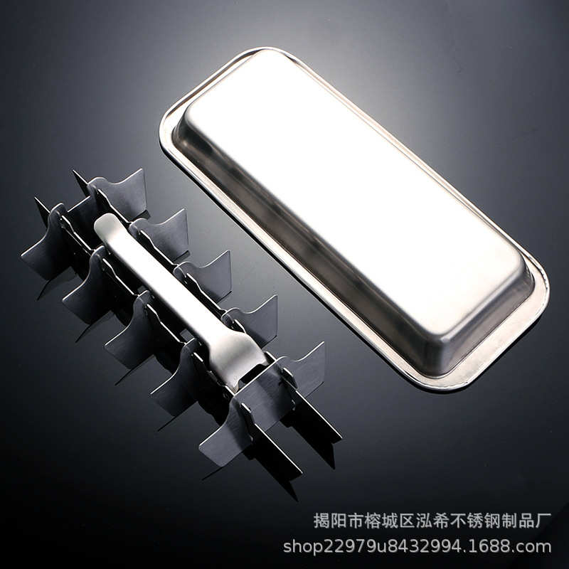 304不锈钢速冻冰粒冰格自制冰块模具DIY做冰粒模具冻冰粒制冰盒