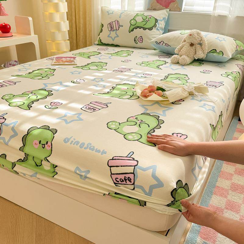 2025秋季纯棉床笠单件家用双人席梦思床垫保护套宿舍单人全棉床罩