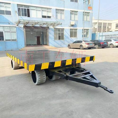 南工0吨重型平板拖车叉车牵引重型工具拖车厂家