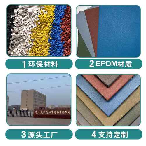 橡SGO防胶地垫滑安全防地垫身运动健塑胶室内橡胶地垫潮隔音垫
