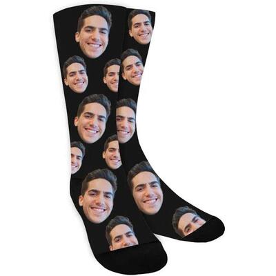 Custom Socks with Photo Personalized Face Socks for Men Wome