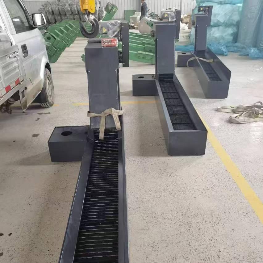 数控机床排屑机LNM 废料输送切屑链板 螺式废旋锈屑不钢输排送屑