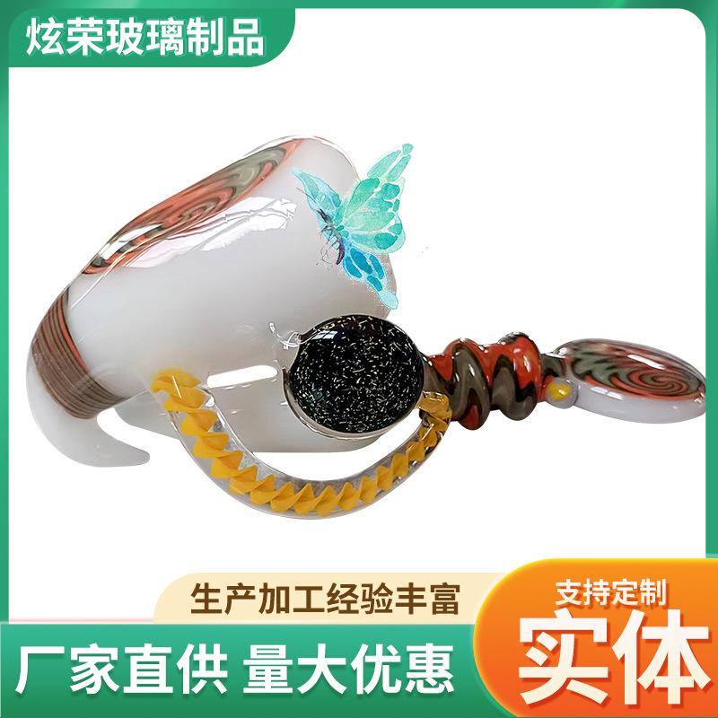 玻璃吹制工艺品 玻璃制品壶摆件 玻璃工艺品玻璃摆件量大优惠