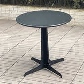 黑色艺激光桌子咖啡民切割户外铁休闲碳钢北宿复古桌桌桌欧风圆桌