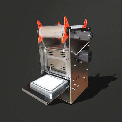 台式封封口机全自动盒膜盒盒外卖快餐预制鲜机锁菜封机封口机卷